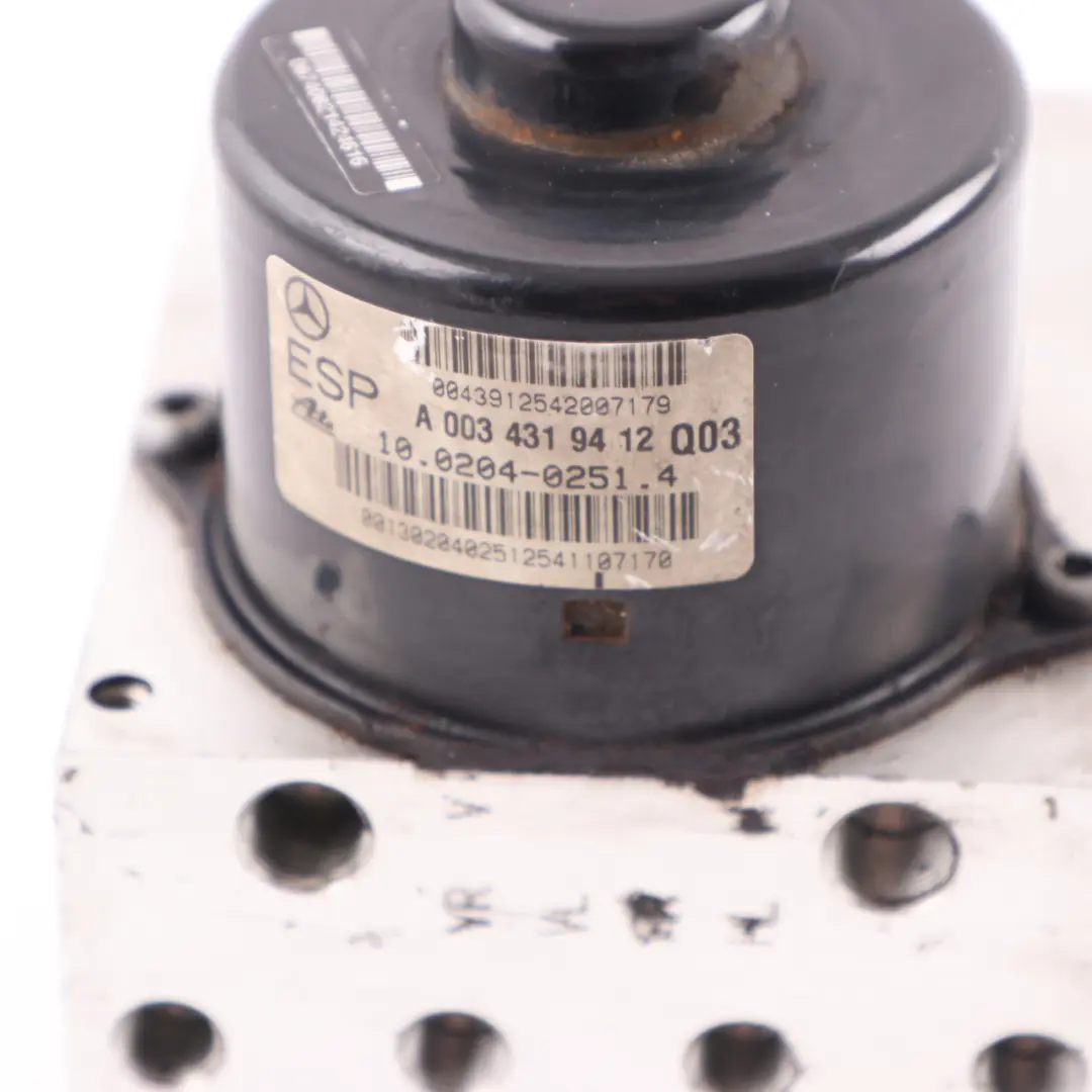 Mercedes W203 Brake Pump ABS ESP Hydraulic Unit Module A0034319412 - SKU A2095450232 - Part number A2095450232