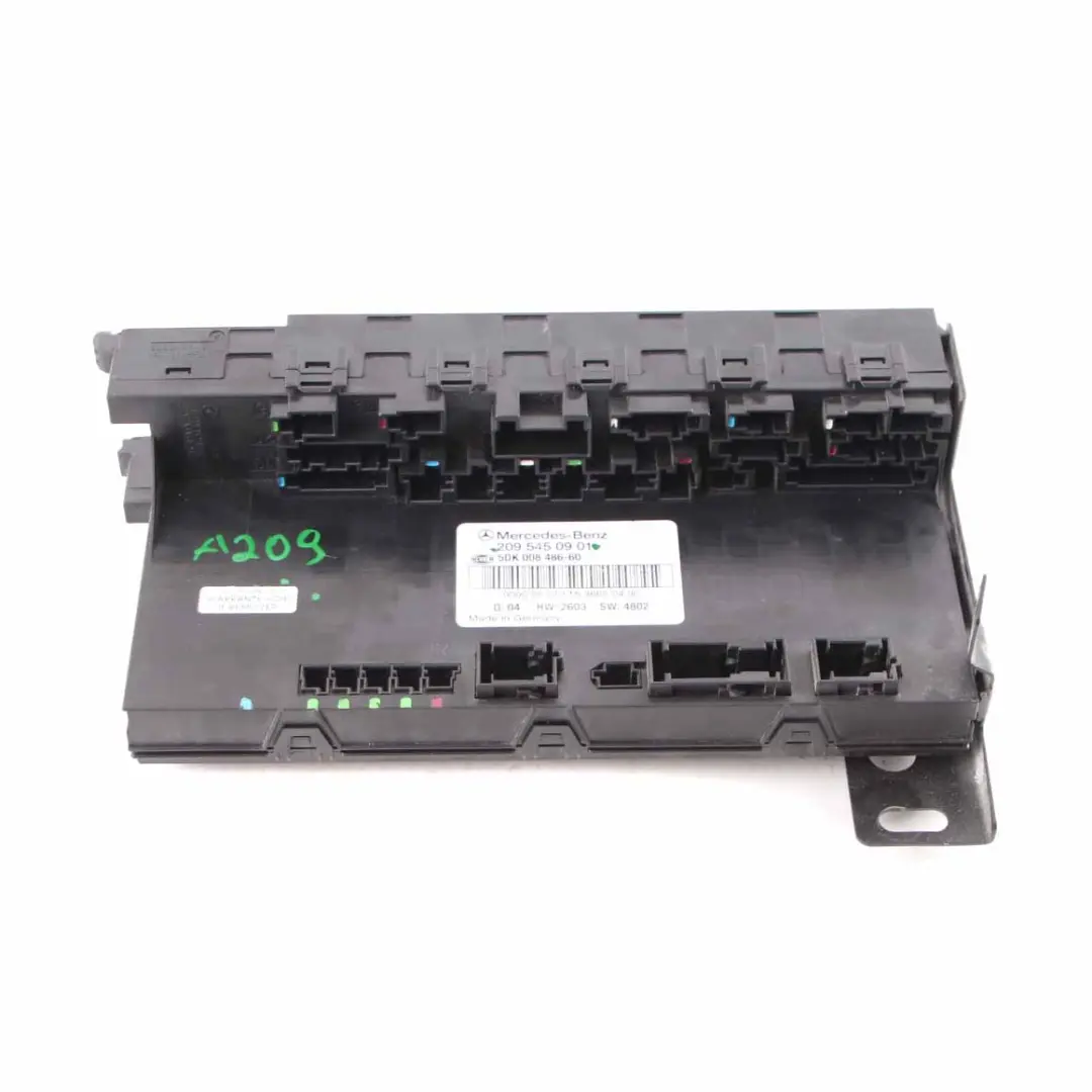 Mercedes CLK W209 Convertible Fuse Box Rear SAM Module Control Unit - SKU A2095450901 - Part number A2095450901