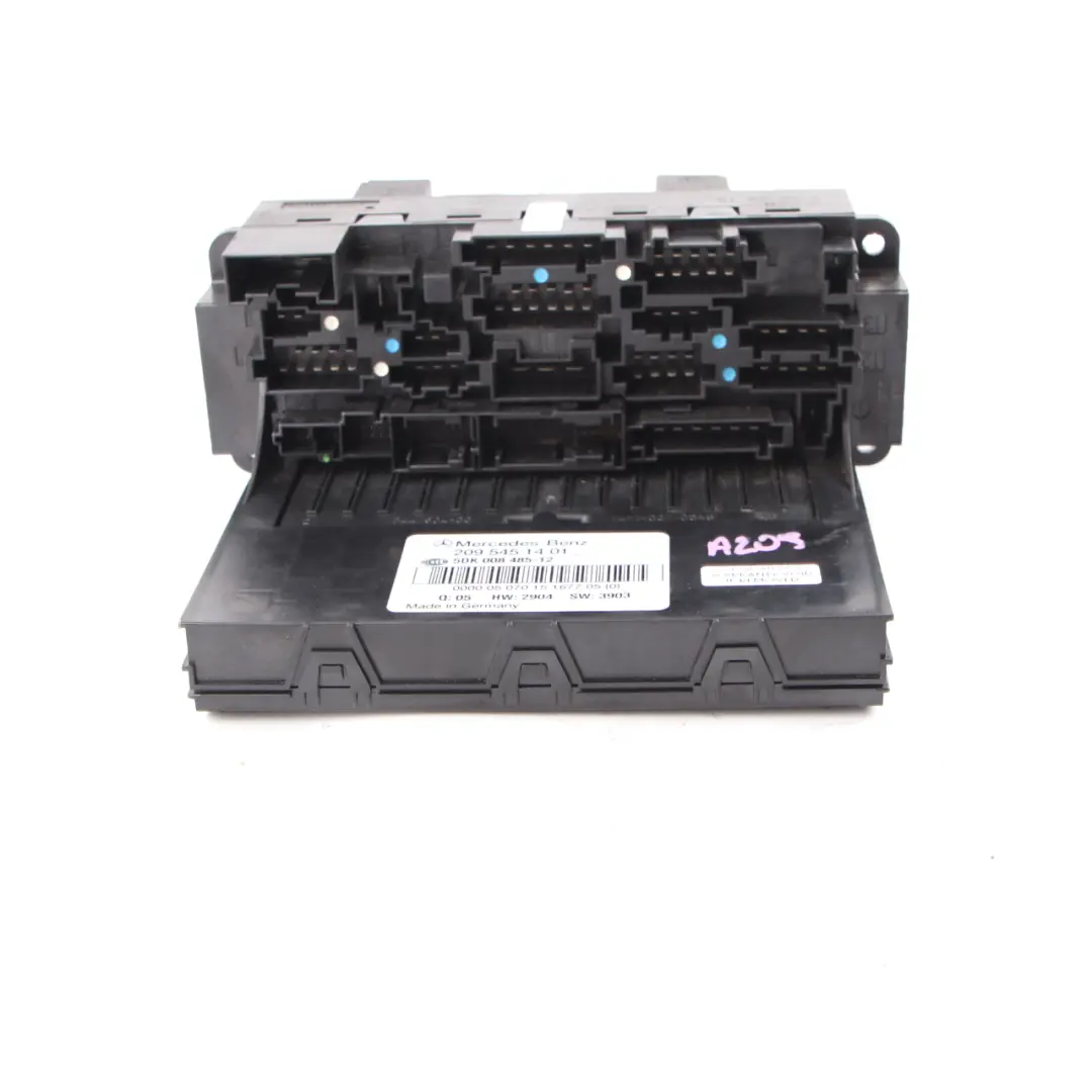 Scatola fusibili Mercedes CLK W203 W209 Modulo SAM anteriore per con numero di parte A2095451401 Scatola fusibili Mercedes CLK W203 W209 Modulo SAM anteriore - SKU A2095451401 - Numero di parte A2095451401
