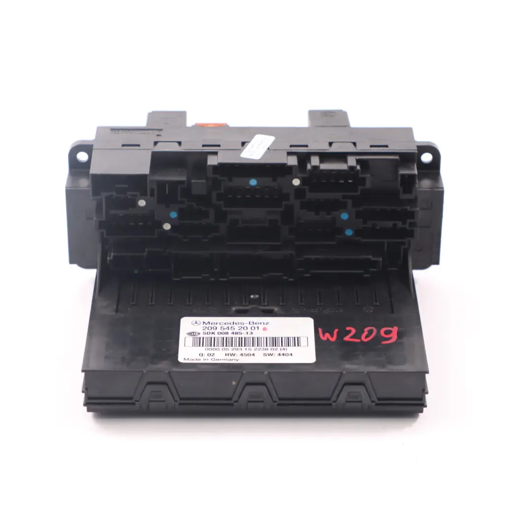 Sicherung Kasten Relais SAM Modul Steuergerät für Mercedes CLK C209 mit Teilenummer A2095452001 Mercedes CLK C209 Sicherung Kasten Relais SAM Modul Steuergerät - SKU A2095452001 - Teilenummer A2095452001