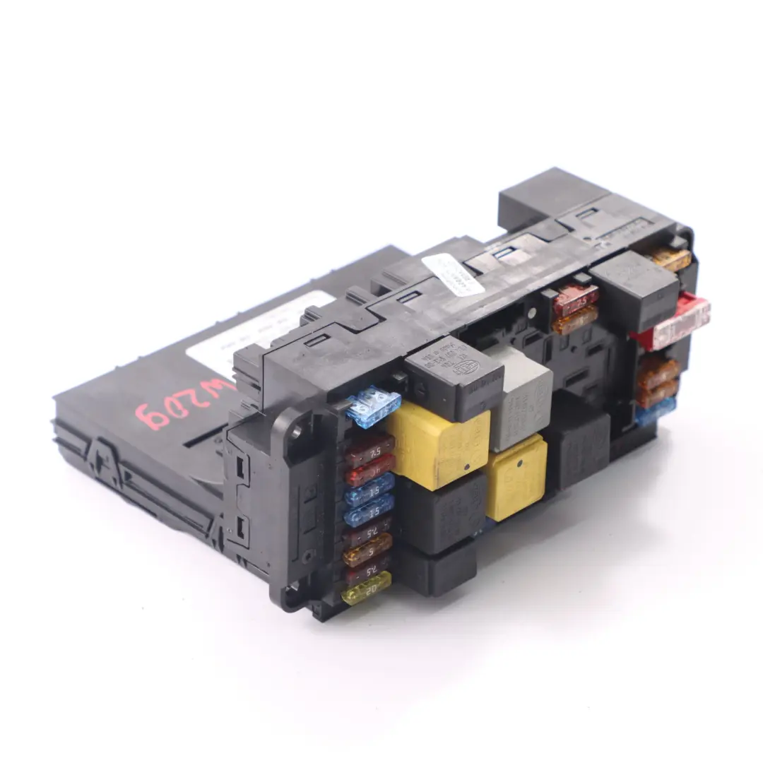 Fuse Box Relay SAM Module Control Unit to Mercedes CLK C209 with Part number A2095452001 Mercedes CLK C209 Fuse Box Relay SAM Module Control Unit - SKU A2095452001 - Part number A2095452001