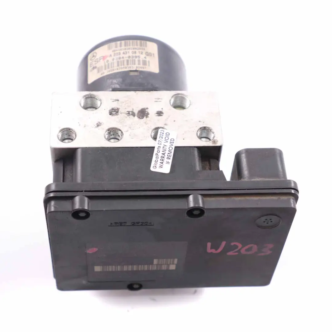  Brake Pump Mercedes W203 ABS ESP Hydraulic Brake Unit A2034310812 - SKU A2095452532 - Part number A2095452532
