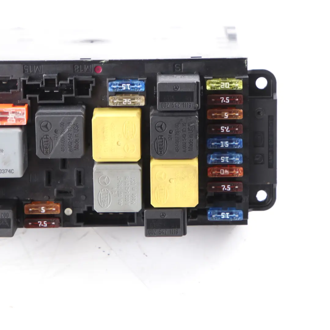 SAM Module Mercedes CLK W209 C209 A209 Fuse Box Relay Control Unit to with Part number A2095452801 SAM Module Mercedes CLK W209 C209 A209 Fuse Box Relay Control Unit - SKU A2095452801 - Part number A2095452801