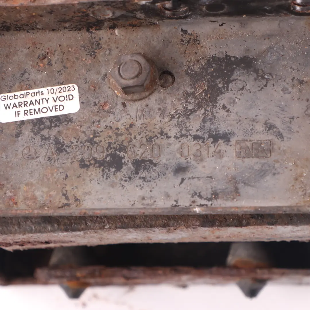  Amortiguador de refuerzo delantero Mercedes W209 Cabrio A2096200314 - SKU A2096200382 - Número de pieza A2096200382