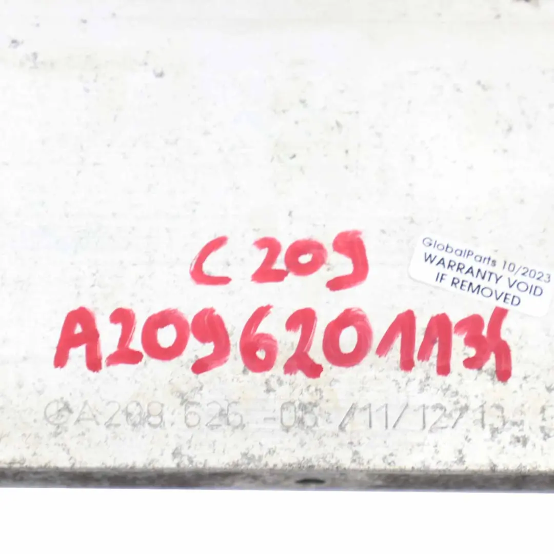 Mercedes C209 Front Bumper Carrier Cross Member Support Bar - SKU A2096201134 - Part number A2096201134