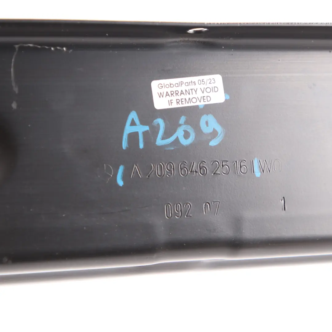 Mercedes A209 Rear Trim Panel Folding Top Rear Holder Covering - SKU A2096462516 - Part number A2096462516