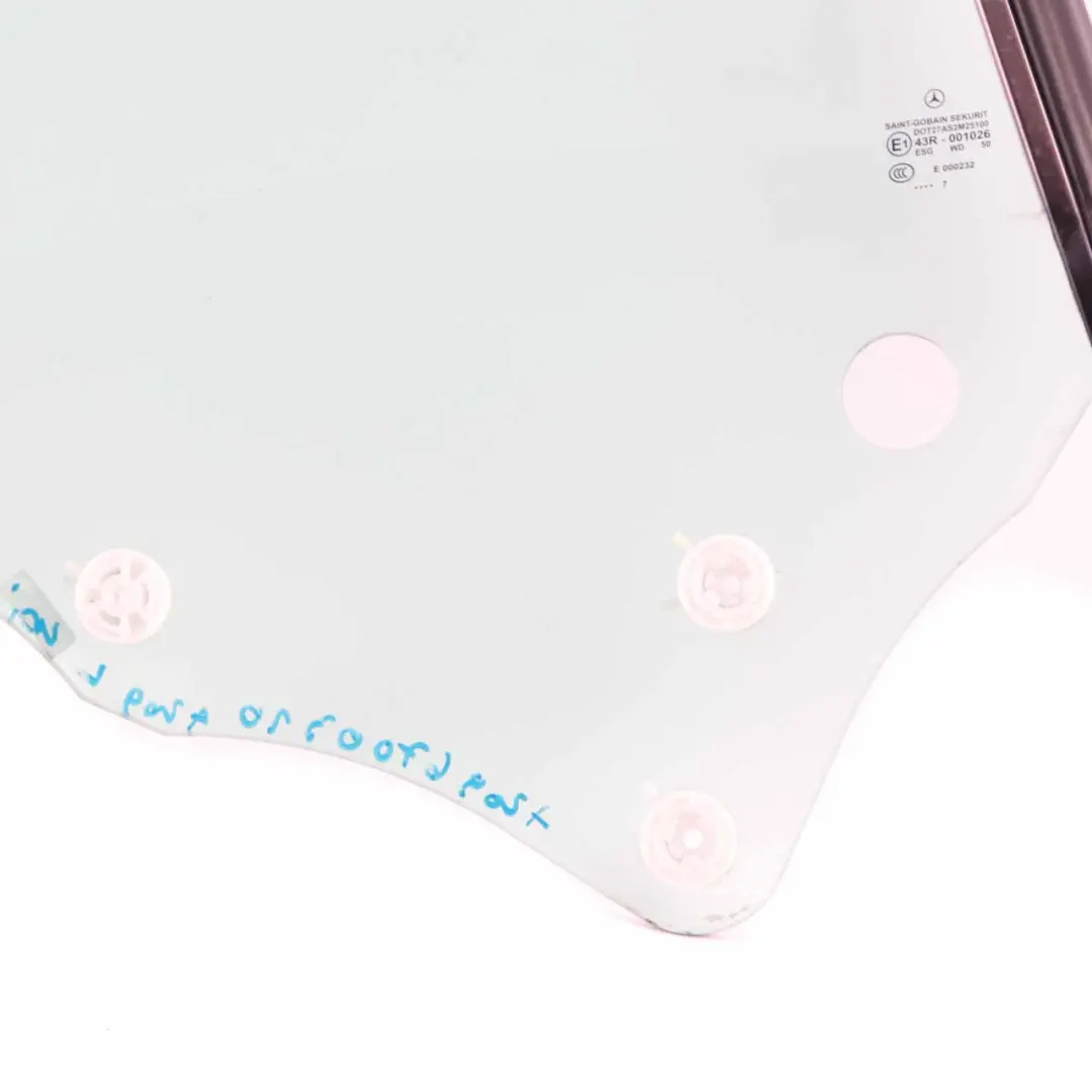 Window Glass Glazing Rear Right O/S AS2 to Mercedes W209 Convertible with Part number A2096700410 Mercedes W209 Convertible Window Glass Glazing Rear Right O/S AS2 - SKU A2096700410 - Part number A2096700410