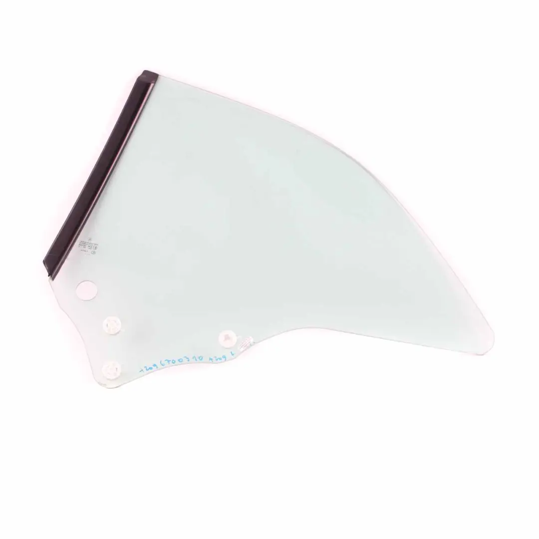 Cristal Ventana Descapotable Trasera Derecha AS2 para Mercedes W209 con número de pieza A2096700410 Mercedes W209 Cristal Ventana Descapotable Trasera Derecha AS2 - SKU A2096700410 - Número de pieza A2096700410