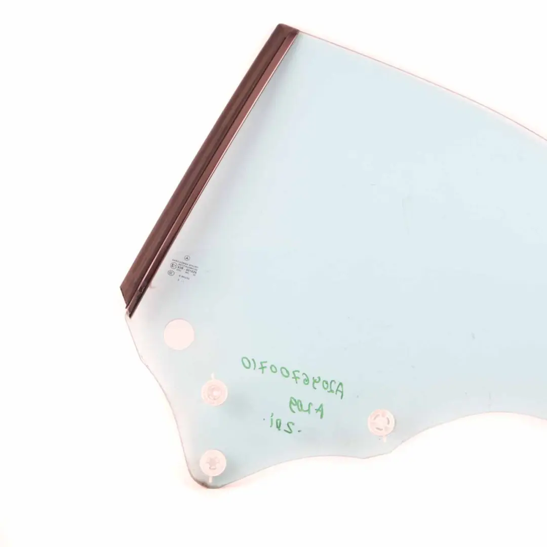 Window Glass Rear Left N/S Glazing Green AS2 to Mercedes A209 with Part number A2096700710 Mercedes A209 Window Glass Rear Left N/S Glazing Green AS2 - SKU A2096700710 - Part number A2096700710