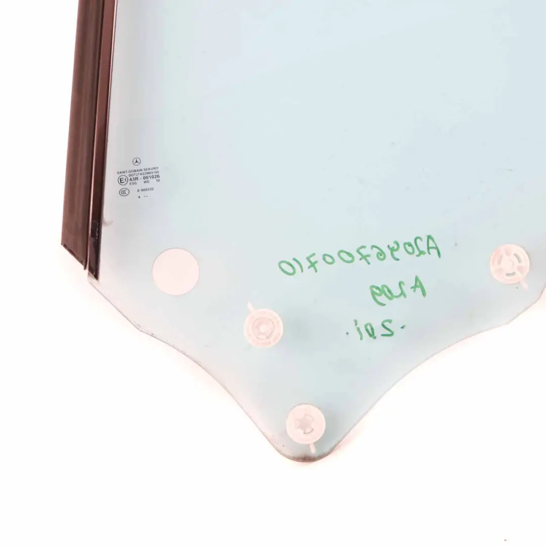Mercedes A209 Window Glass Rear Left N/S Glazing Green AS2 - SKU A2096700710 - Part number A2096700710