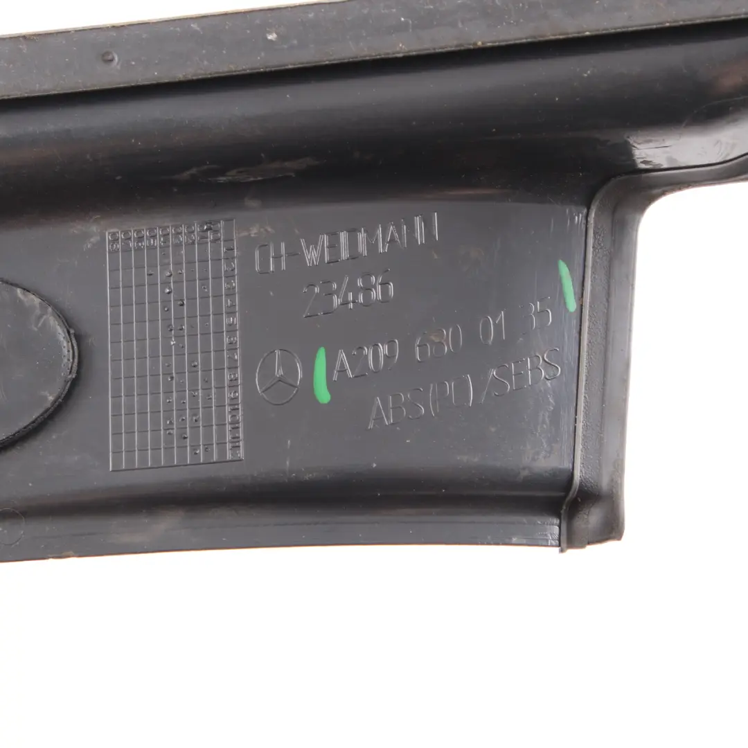 Vorne Links Türschweller Trittblech Abdeckung für Mercedes CLK C209 W209 mit Teilenummer A2096800135 Mercedes CLK C209 W209 Vorne Links Türschweller Trittblech Abdeckung - SKU A2096800135 - Teilenummer A2096800135