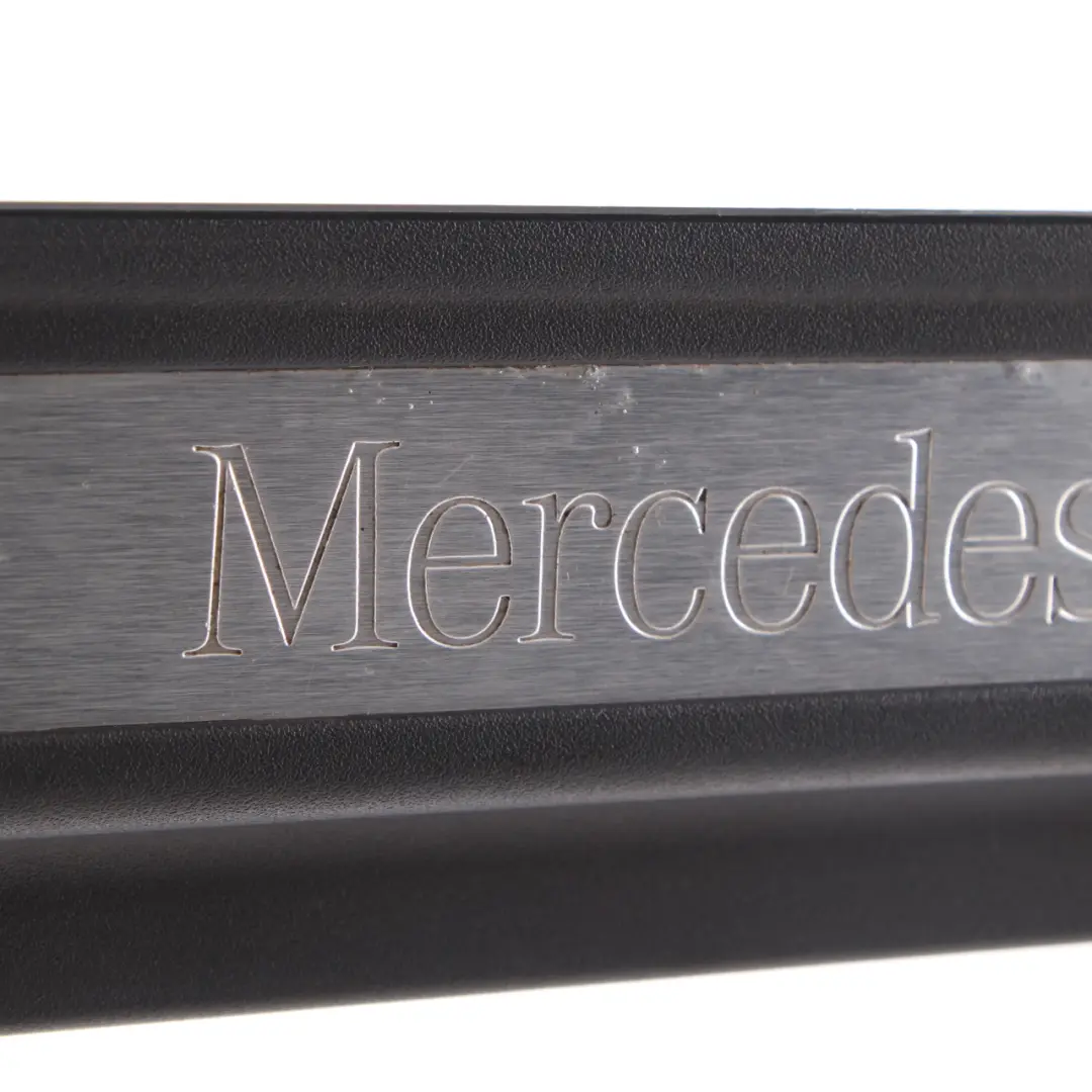 Door Sill Trim Front Right O/S Step Cover Panel Black to Mercedes W209 with Part number A2096800235 Mercedes W209 Door Sill Trim Front Right O/S Step Cover Panel Black - SKU A2096800235 - Part number A2096800235