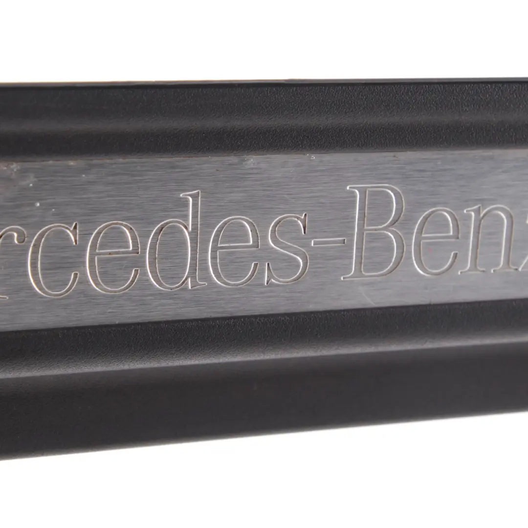 Door Sill Trim Front Right O/S Step Cover Panel Black to Mercedes W209 with Part number A2096800235 Mercedes W209 Door Sill Trim Front Right O/S Step Cover Panel Black - SKU A2096800235 - Part number A2096800235
