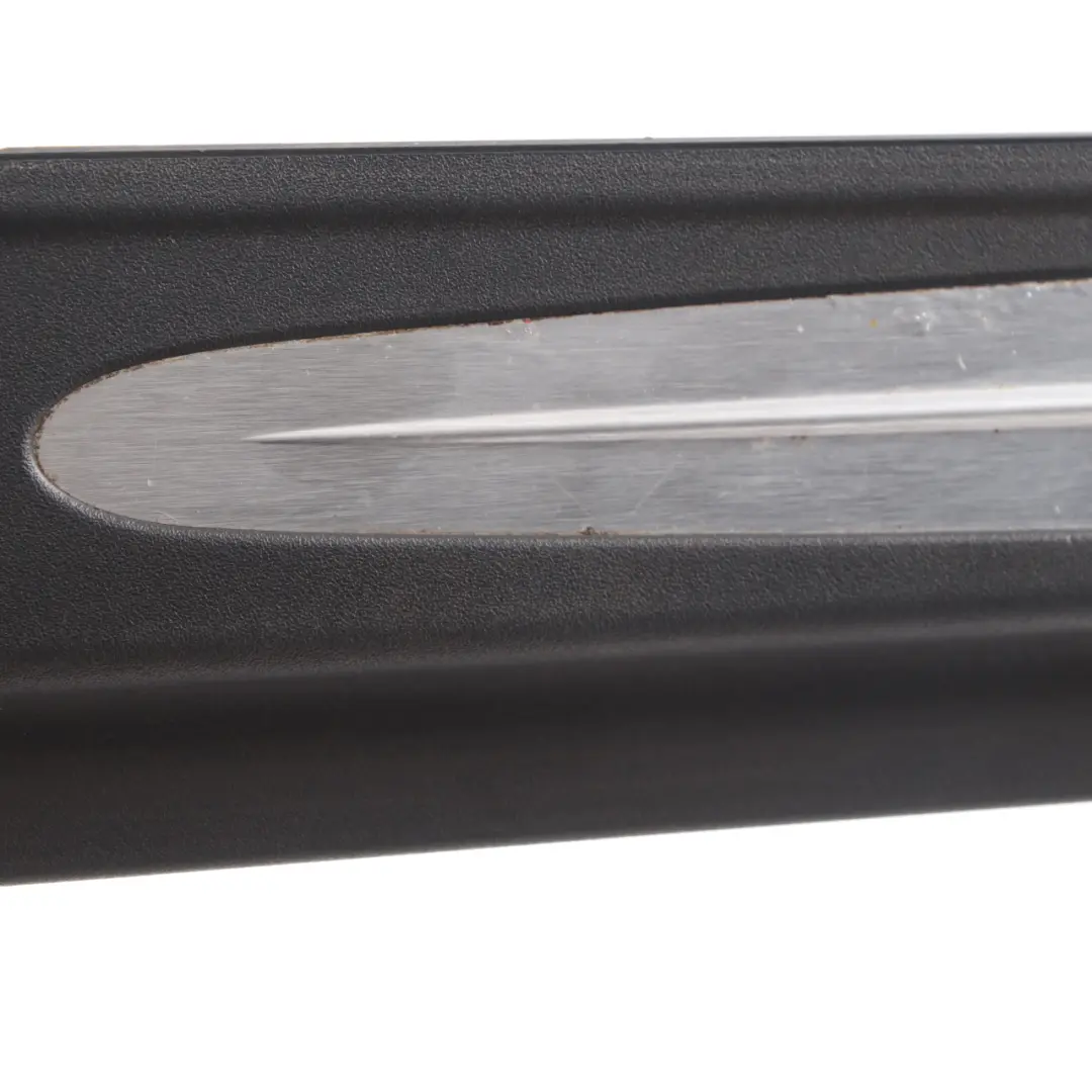 Mercedes W209 Door Sill Trim Front Right O/S Step Cover Panel Black - SKU A2096800235 - Part number A2096800235