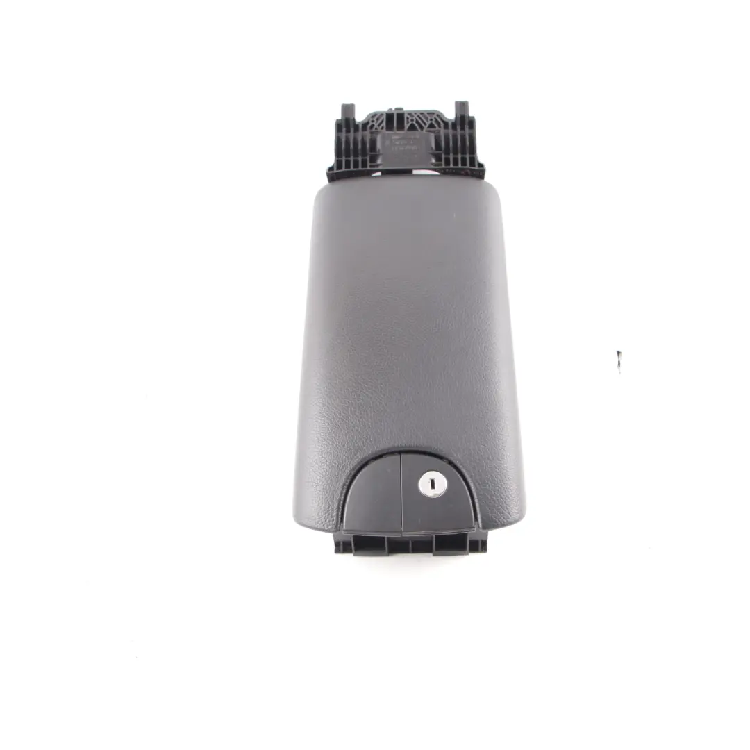 Mercedes CLK W209 Centre Console Arm Rest Cover Panel Armrest Leather Black - SKU A2096802682 - Part number A2096802682