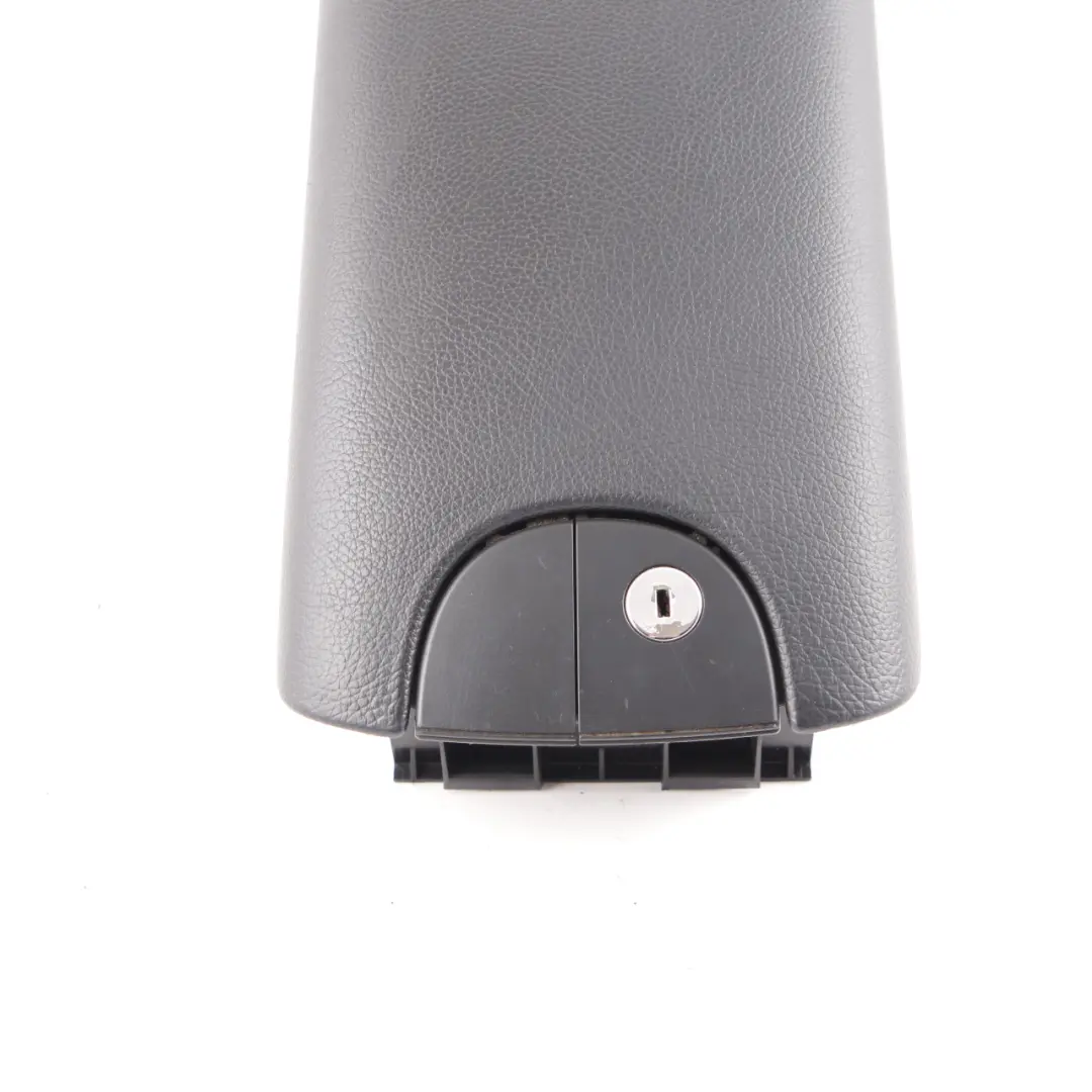 Mercedes CLK W209 Centre Console Arm Rest Cover Panel Armrest Leather Black - SKU A2096802682 - Part number A2096802682