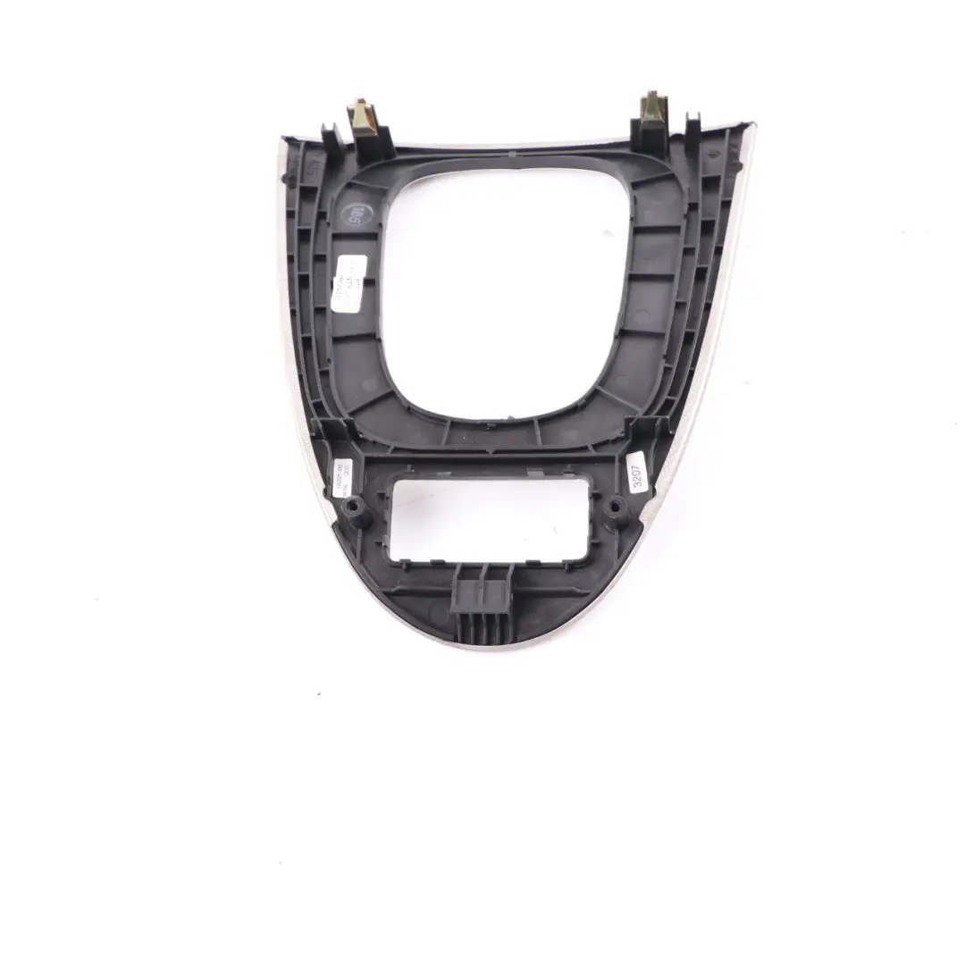 Shift Selector Cover Trim Frame Surround Alu to Mercedes CLK C209 Gear with Part number A2096803207 Mercedes CLK C209 Gear Shift Selector Cover Trim Frame Surround Alu - SKU A2096803207 - Part number A2096803207