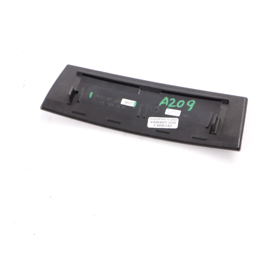 Mercedes CLK C209 Console Centrale Cendrier Cache Plateau Aluminium - SKU A2096804607 - Numéro de pièce A2096804607