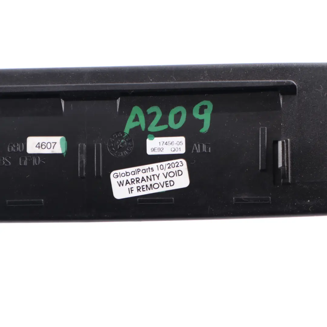 Mercedes CLK C209 Centre Console Ashtray Tray Cover Trim Aluminium - SKU A2096804607 - Part number A2096804607