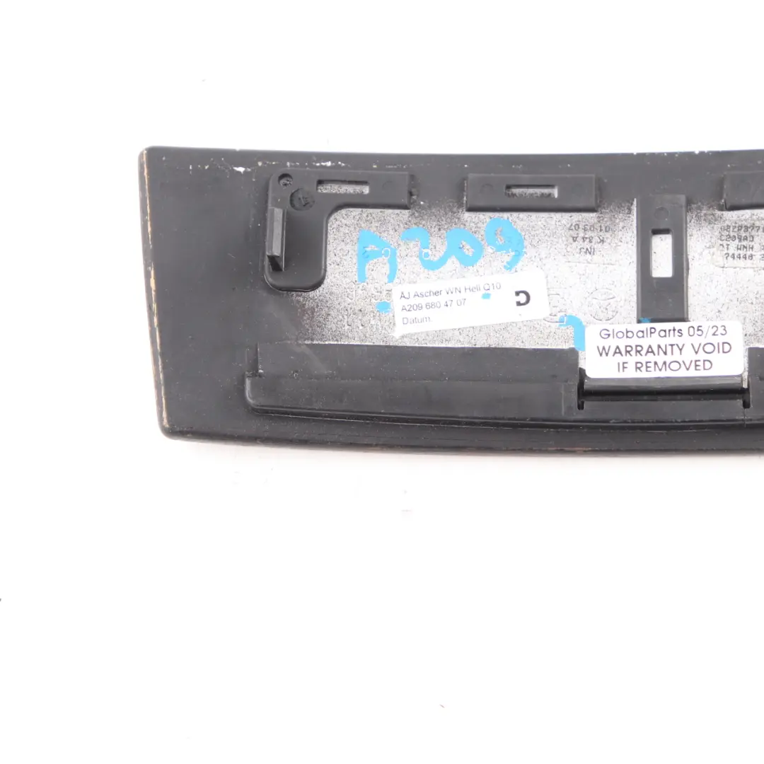 CLK-Class C209 W209 Console Ashtray Tray Wood Grain Cover to Mercedes with Part number A2096804707 Mercedes CLK-Class C209 W209 Console Ashtray Tray Wood Grain Cover - SKU A2096804707 - Part number A2096804707