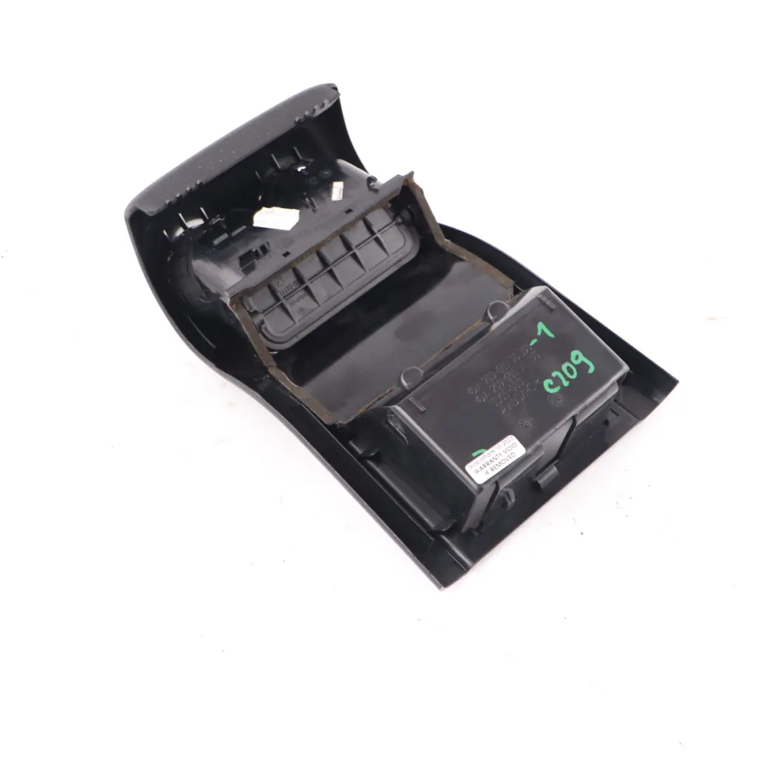 Mittelkonsole hinten Lüftungsdüse Grill Trim schwarz für Mercedes W209 mit Teilenummer A2096809039 Mercedes W209 Mittelkonsole hinten Lüftungsdüse Grill Trim schwarz - SKU A2096809039-1 - Teilenummer A2096809039