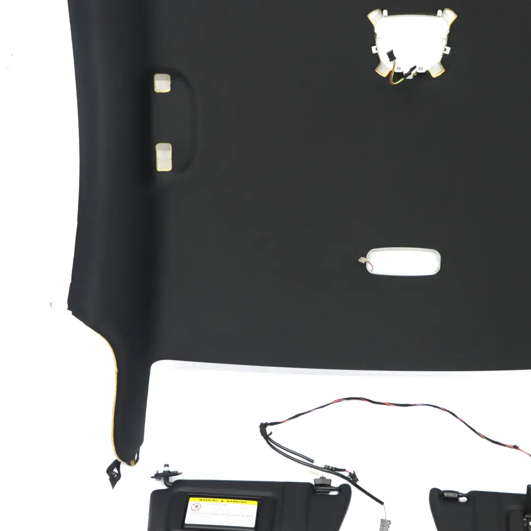 Mercedes C209 Coupe Headlining Roof Linning Black Complete + Pillars - SKU A2096900050 - Part number A2096900050
