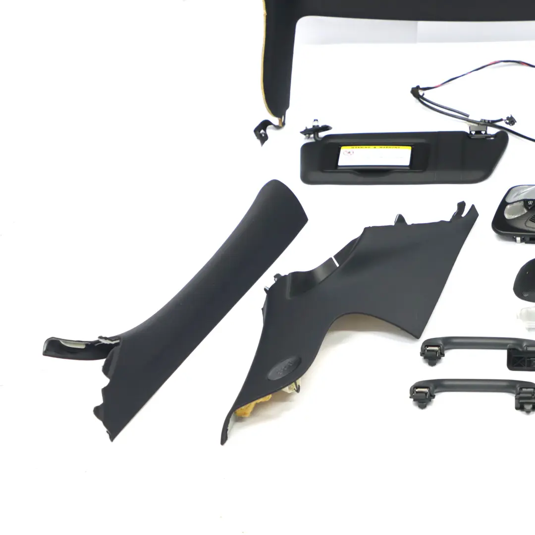 Headlining Roof Linning Black Complete + Pillars to Mercedes C209 Coupe with Part number A2096900050 Mercedes C209 Coupe Headlining Roof Linning Black Complete + Pillars - SKU A2096900050 - Part number A2096900050