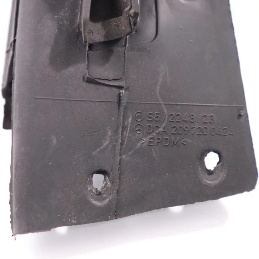 Mercedes CLK-Class C209 Anteriore destro Finestrino Striscia di rivestimento - SKU A2096900280 - Numero di parte A2096900280