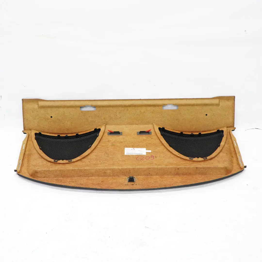 Mercedes CLK C209 Parcela Estante Altavoz Cubierta Panel Trim Antracita - SKU A2096901349-1 - Número de pieza A2096901349