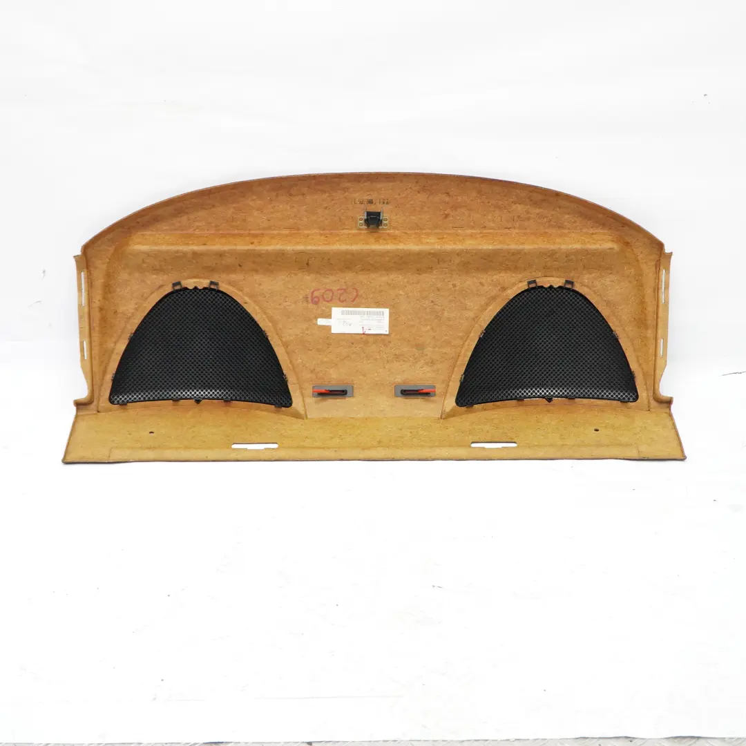 Mercedes CLK C209 Parcela Estante Altavoz Cubierta Panel Trim Antracita - SKU A2096901349-1 - Número de pieza A2096901349