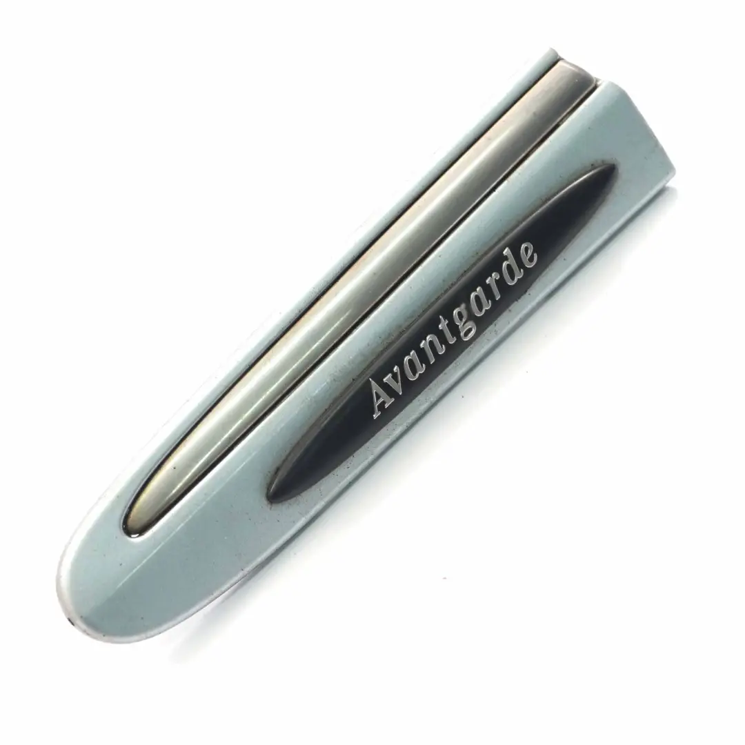 Moldura Delantera Izquierda Tellurium Silver 762 para Mercedes CLK W209 con número de pieza A2096902162 Mercedes CLK W209 Moldura Delantera Izquierda Tellurium Silver 762 - SKU A2096902162-TES - Número de pieza A2096902162