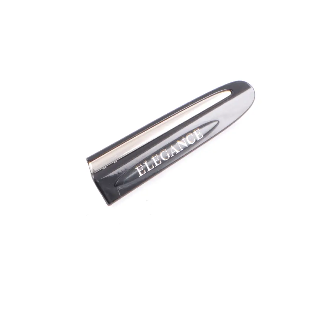 Moulding Trim Front Right O/S Obsidian Black - 197 to Mercedes CLK C209 with Part number A2096902262 Mercedes CLK C209 Moulding Trim Front Right O/S Obsidian Black - 197 - SKU A2096902262-OB - Part number A2096902262