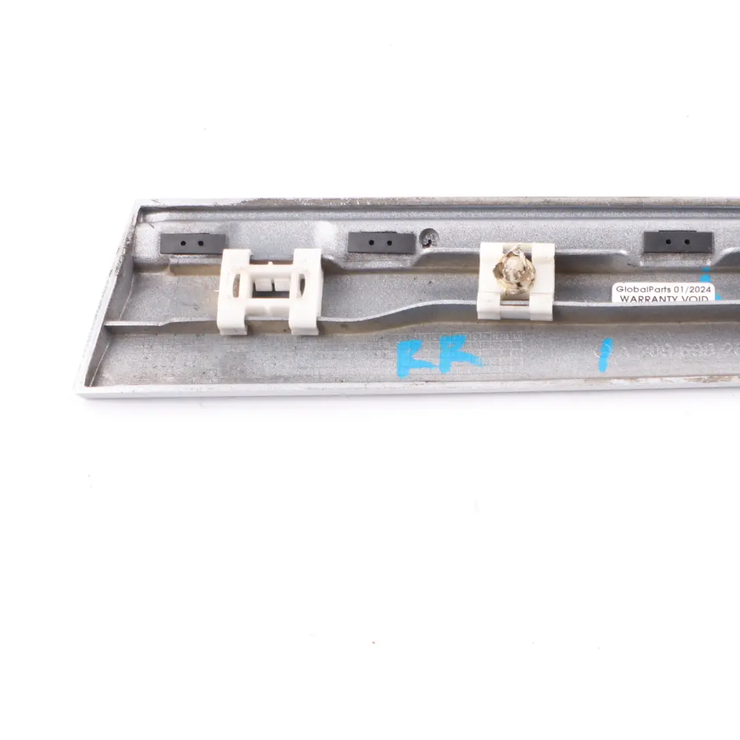 Moulding Quarter Trim Rear Right O/S Iridium Silver to Mercedes C209 with Part number A2096902662 Mercedes C209 Moulding Quarter Trim Rear Right O/S Iridium Silver - SKU A2096902662-IRS1 - Part number A2096902662