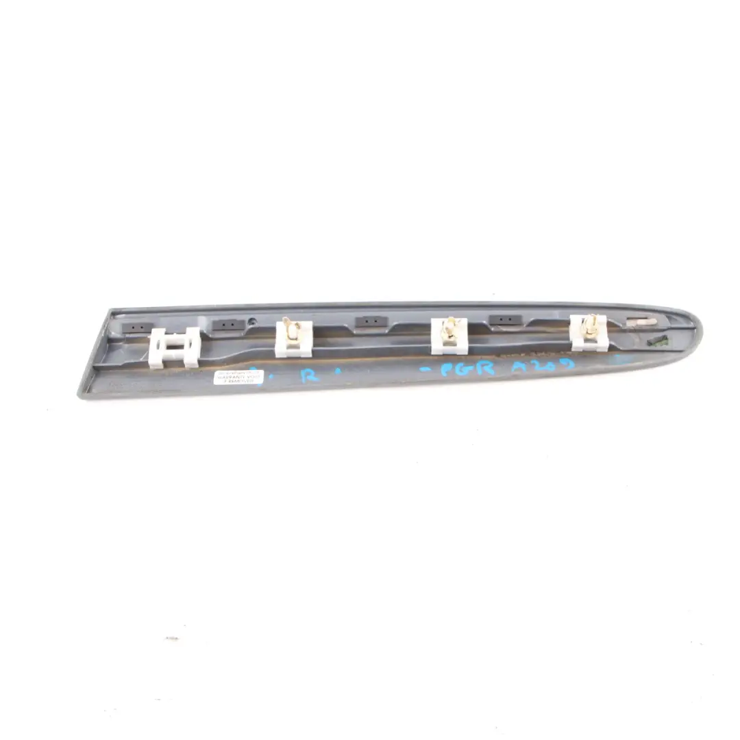 Moulding Trim Rear Right O/S Perlite Grey - 747 to Mercedes CLK W209 with Part number A2096902662 Mercedes CLK W209 Moulding Trim Rear Right O/S Perlite Grey - 747 - SKU A2096902662-PGR - Part number A2096902662