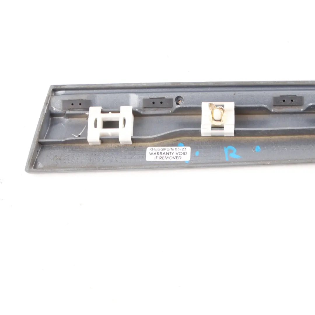 Moulding Trim Rear Right O/S Perlite Grey - 747 to Mercedes CLK W209 with Part number A2096902662 Mercedes CLK W209 Moulding Trim Rear Right O/S Perlite Grey - 747 - SKU A2096902662-PGR - Part number A2096902662