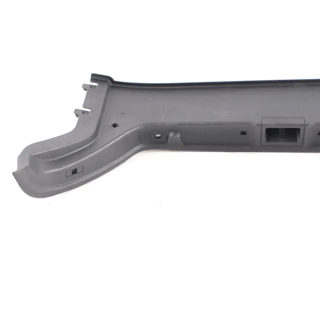 Mercedes A209 Loading Edge Trunk Sill Trim Panel Cover Black - SKU A2096904653 - Part number A2096904653