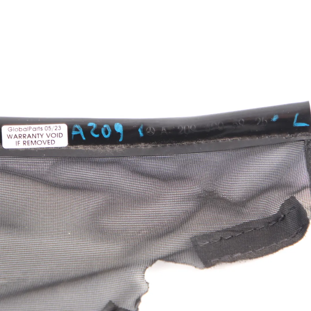 W207 W209 Convertible Trunk Compartment Cargo Net Left N/S to Mercedes with Part number A2096905925 Mercedes W207 W209 Convertible Trunk Compartment Cargo Net Left N/S - SKU A2096905925 - Part number A2096905925