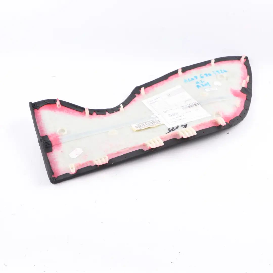  Seitliche Verkleidung Mercedes A209 Hinten Links Seitenverkleidung Schwarz Leder - SKU A2096905926 - Teilenummer A2096905926