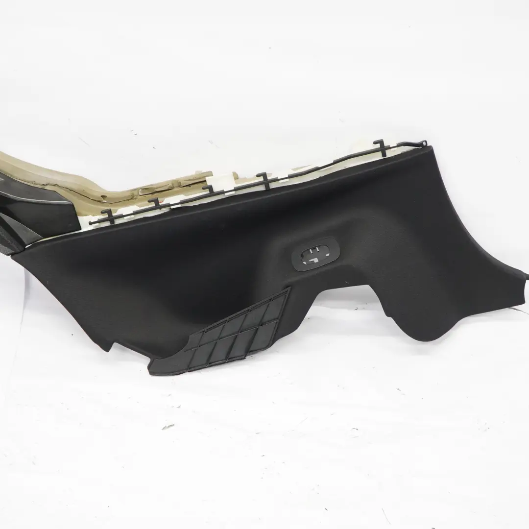Mercedes C209 Rivestimento inferiore laterale posteriore sinistro tessuto nero - SKU A2096907925 - Numero di parte A2096907925