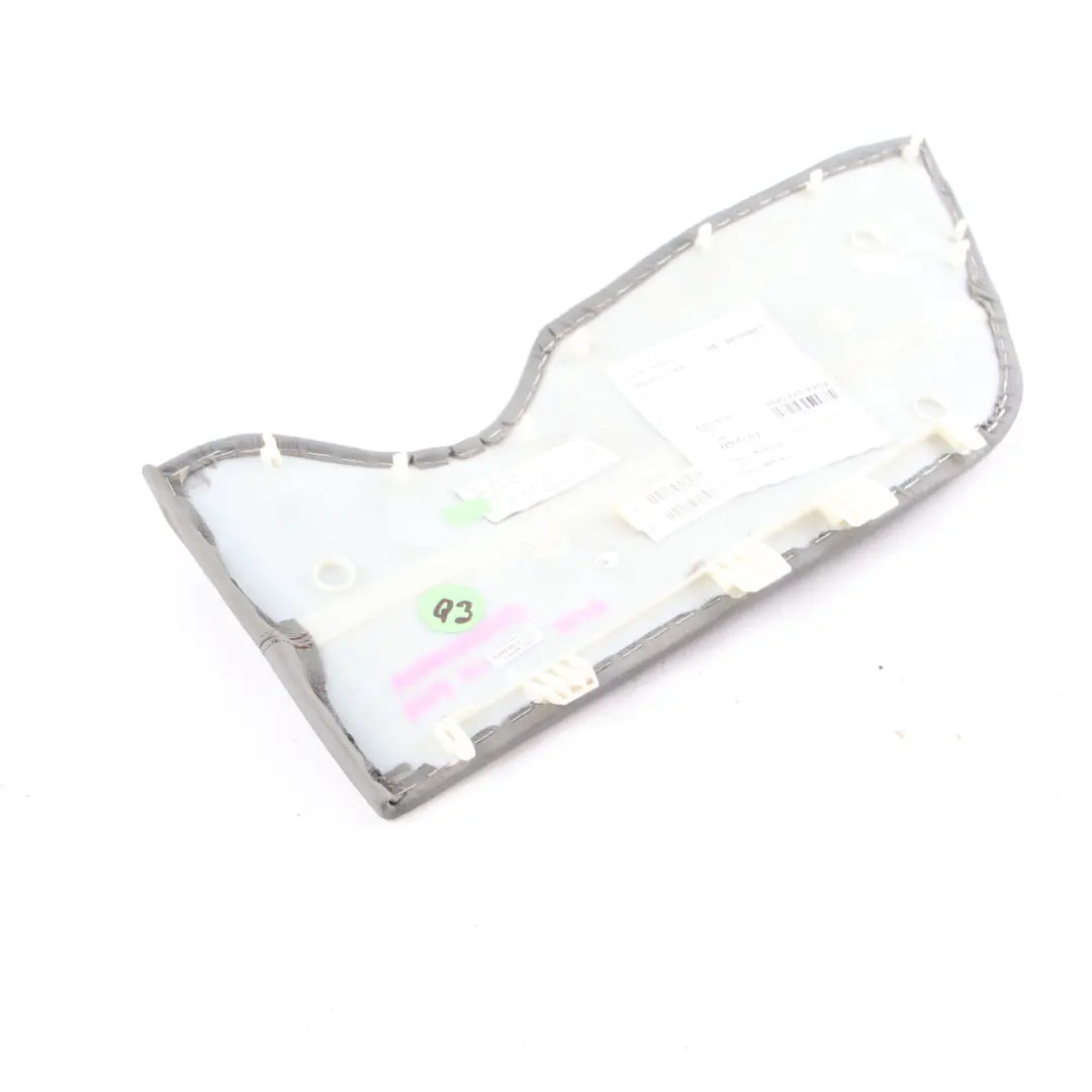 Quarter Panel Card Rear Left N/S Trim Cover Leather to Mercedes W209 Convertible with Part number A2096908725 Mercedes W209 Convertible Quarter Panel Card Rear Left N/S Trim Cover Leather - SKU A2096908725 - Part number A2096908725