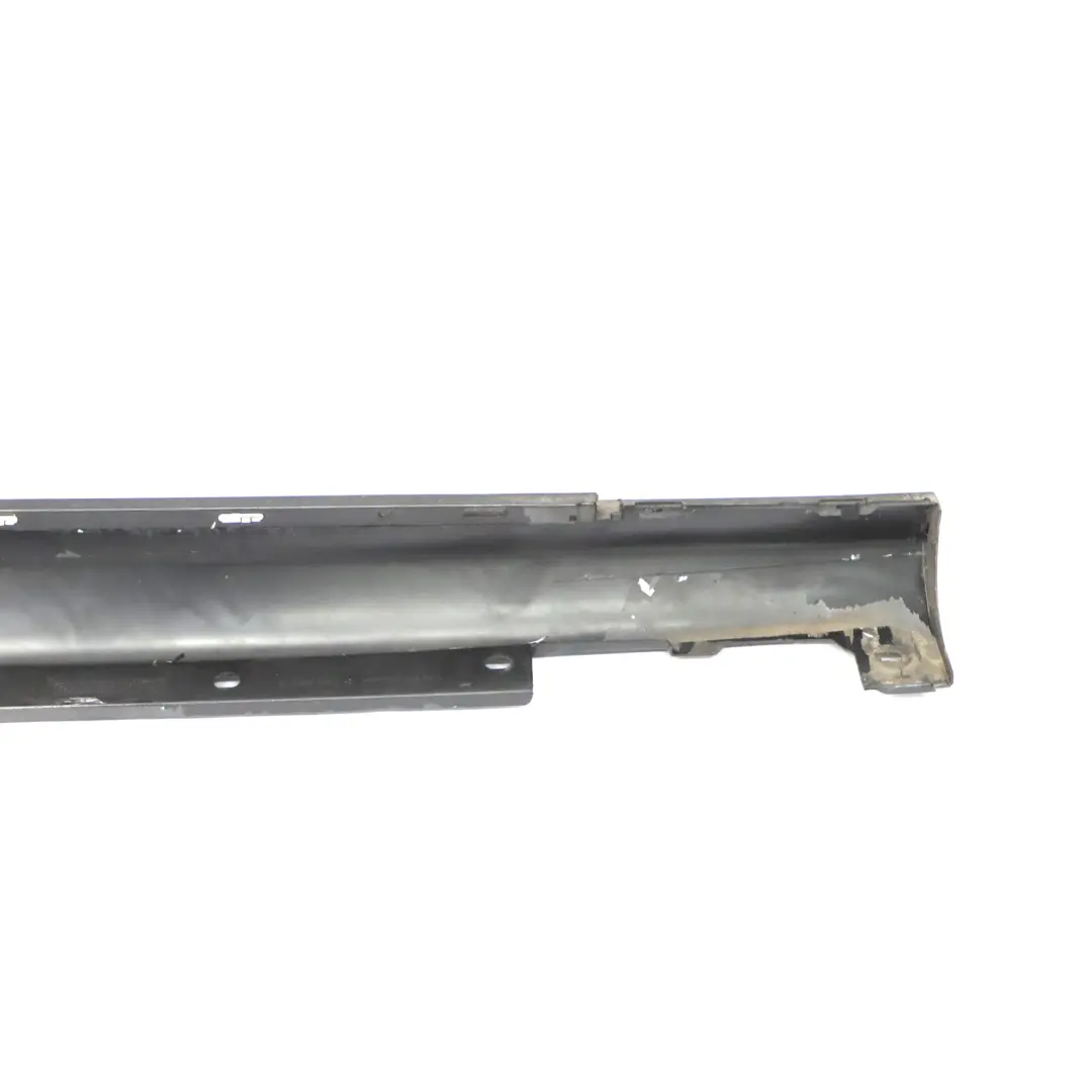 Mercedes W209 Side Skirt Left N/S Door Sill Cover Obsidian Black Metallic - 197 - SKU A2096980154-OB - Part number A2096980154