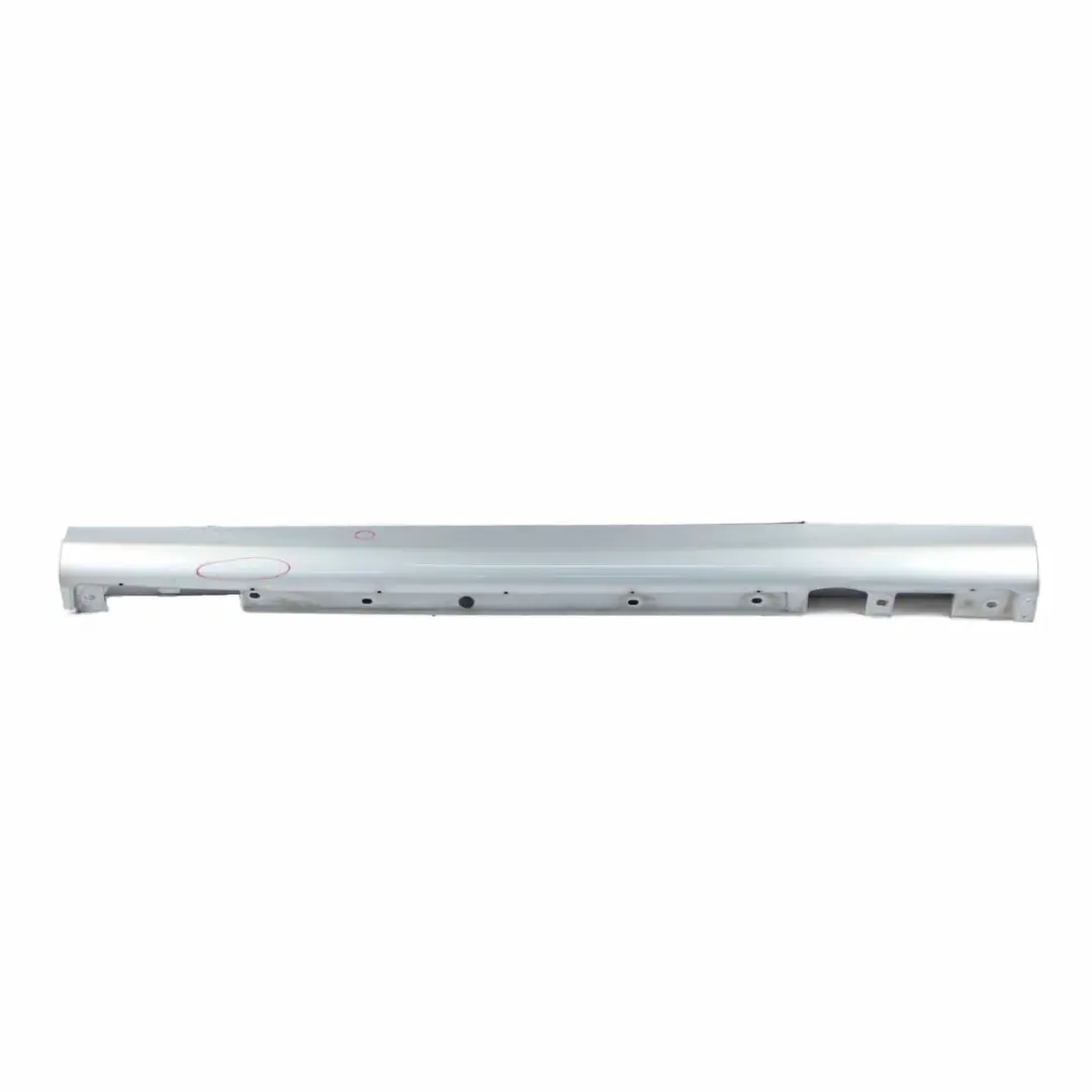 Side Skirt Left N/S Door Sill Cover Tellurium Silver - 762 to Mercedes W209 with Part number A2096980154 Mercedes W209 Side Skirt Left N/S Door Sill Cover Tellurium Silver - 762 - SKU A2096980154-TES - Part number A2096980154