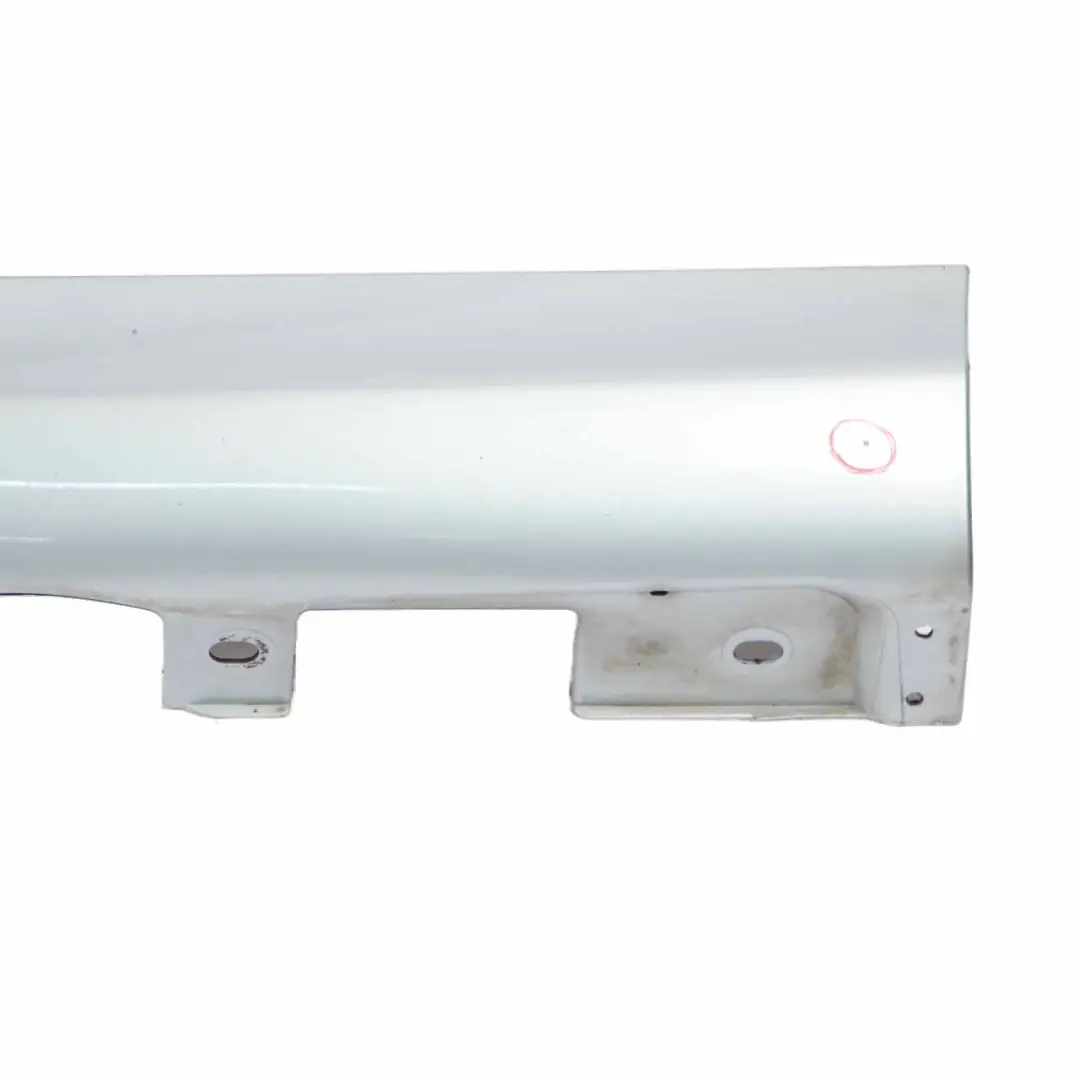 Mercedes W209 Side Skirt Left N/S Door Sill Cover Tellurium Silver - 762 - SKU A2096980154-TES - Part number A2096980154