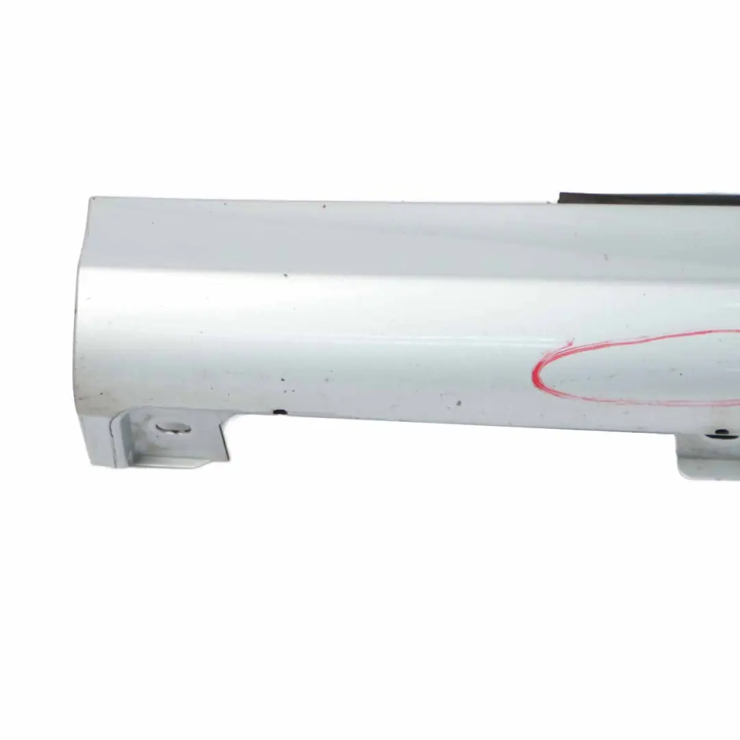 Side Skirt Left N/S Door Sill Cover Tellurium Silver - 762 to Mercedes W209 with Part number A2096980154 Mercedes W209 Side Skirt Left N/S Door Sill Cover Tellurium Silver - 762 - SKU A2096980154-TES - Part number A2096980154