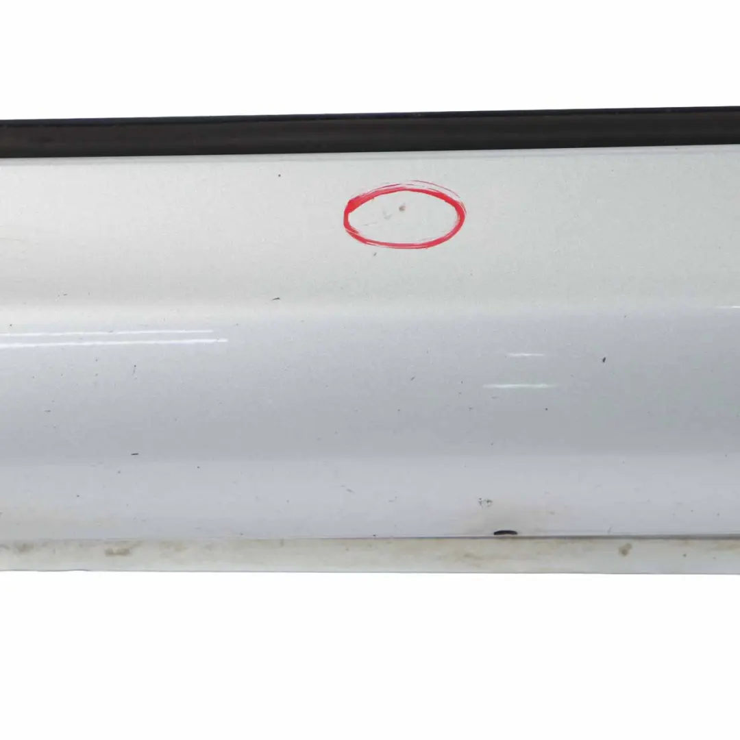 Side Skirt Left N/S Door Sill Cover Tellurium Silver - 762 to Mercedes W209 with Part number A2096980154 Mercedes W209 Side Skirt Left N/S Door Sill Cover Tellurium Silver - 762 - SKU A2096980154-TES - Part number A2096980154