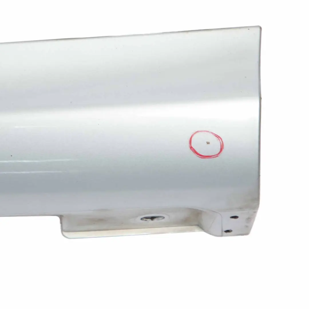 Side Skirt Left N/S Door Sill Cover Tellurium Silver - 762 to Mercedes W209 with Part number A2096980154 Mercedes W209 Side Skirt Left N/S Door Sill Cover Tellurium Silver - 762 - SKU A2096980154-TES - Part number A2096980154