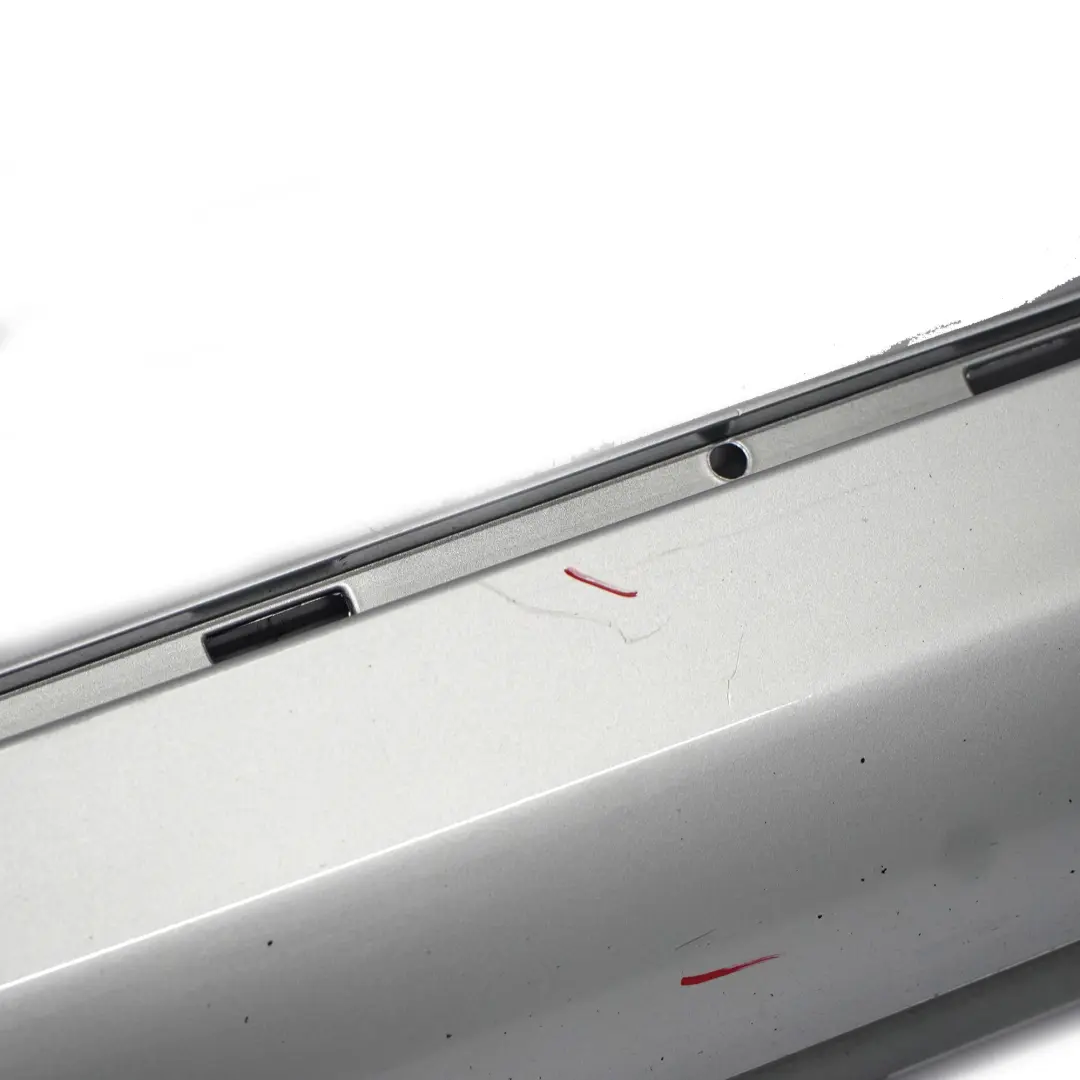 Side Skirt Right O/S Door Sill Cover Iridium Silver Metallic - 775 to Mercedes W209 with Part number A2096980254 Mercedes W209 Side Skirt Right O/S Door Sill Cover Iridium Silver Metallic - 775 - SKU A2096980254-IRS - Part number A2096980254