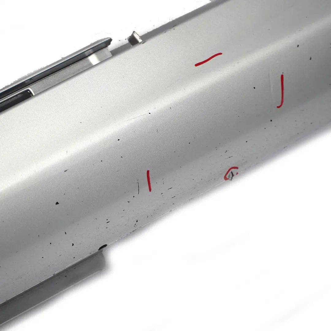 Mercedes W209 Side Skirt Right O/S Door Sill Cover Iridium Silver Metallic - 775 - SKU A2096980254-IRS - Part number A2096980254
