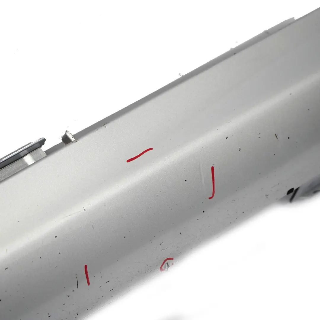 Side Skirt Right O/S Door Sill Cover Iridium Silver Metallic - 775 to Mercedes W209 with Part number A2096980254 Mercedes W209 Side Skirt Right O/S Door Sill Cover Iridium Silver Metallic - 775 - SKU A2096980254-IRS - Part number A2096980254