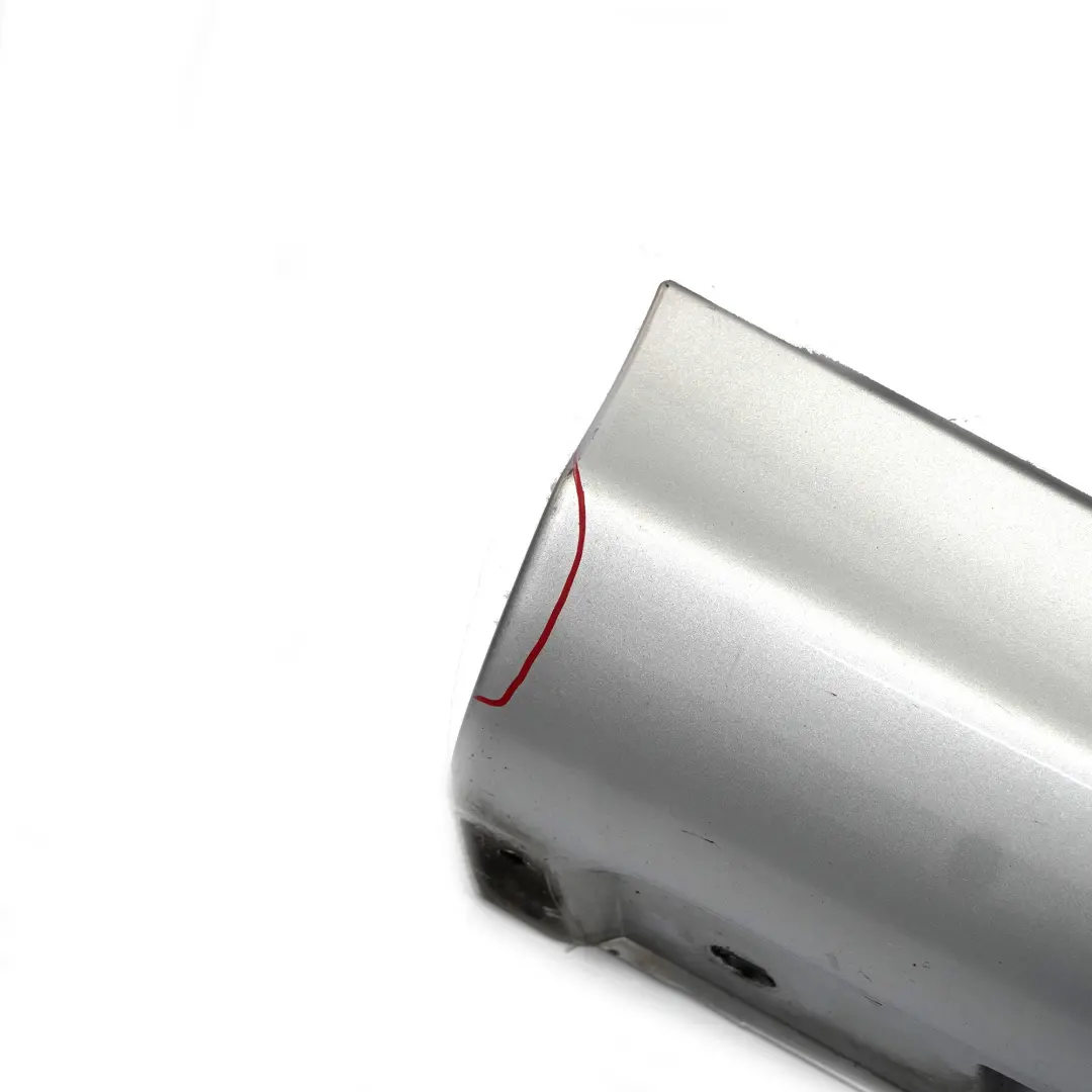 Side Skirt Right O/S Door Sill Cover Iridium Silver Metallic - 775 to Mercedes W209 with Part number A2096980254 Mercedes W209 Side Skirt Right O/S Door Sill Cover Iridium Silver Metallic - 775 - SKU A2096980254-IRS - Part number A2096980254
